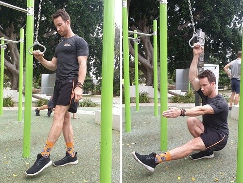 Assisted Pistol Squat