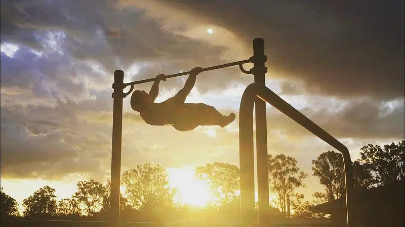 Robbie Preston Front Lever