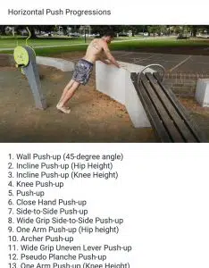 Horizontal Push Progressions