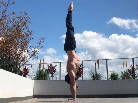 Straight Handstand