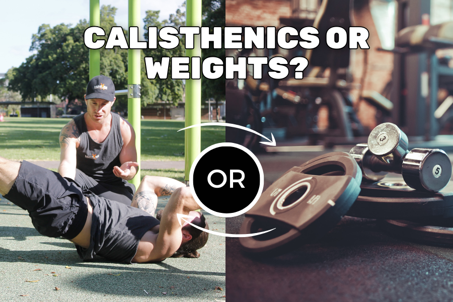 Calisthenics or Weights Display Image