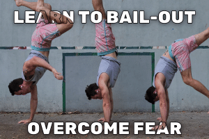 Learn the Handstand Bail-Out & Overcome Fear Display Image